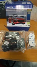 Wofea-Abridor de puerta de garaje, dispositivo con control de remoto, wifi con soporte para Alexa Google Home por voz, trabaja también con la aplicación tuyasmart y smartlife