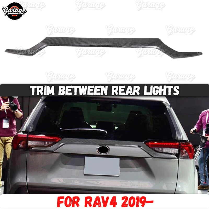 Накладка между задними фарами для Toyota RAV 4-ABS пластик молдинг 1 комплект/1 шт украшение автомобиля Стайлинг