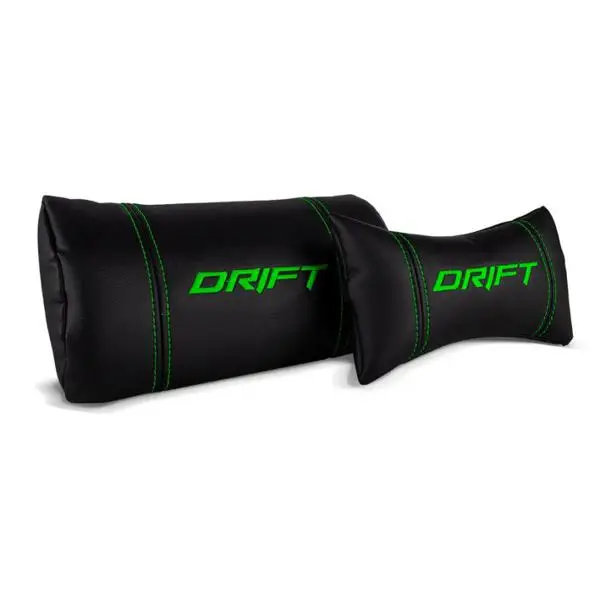 Игровое кресло DRIFT DR200BG 90-160 ° пена PU черный зеленый