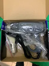Building-secador de pelo para soldar herramienta de calor con pantalla digital ajustable, pistola de calor de 220V, pistola de calor de buena calidad, pistolas de aire caliente