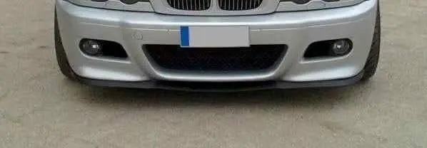 Comprar Para BMW Serie 3 E46 M3 CUPRA R alerón delantero parachoques labio  Euro Spoiler labio Universal 3 uds Kit de carrocería divisor accesorios de  coche