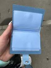 Tarjetero delgado de cuero PU para mujer, 26 tarjetas, tarjetero, monedero