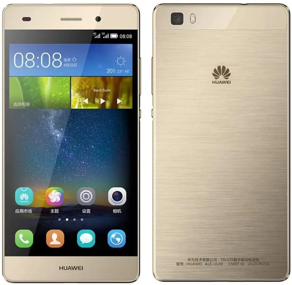 Vueltas y vueltas Sucio Patriótico Huawei P8 Lite Smartphone libre Android (pantalla 5", Octa core, 2 GB RAM,  16 GB, cámara 13 MP), color Dorado|Teléfonos móviles| - AliExpress