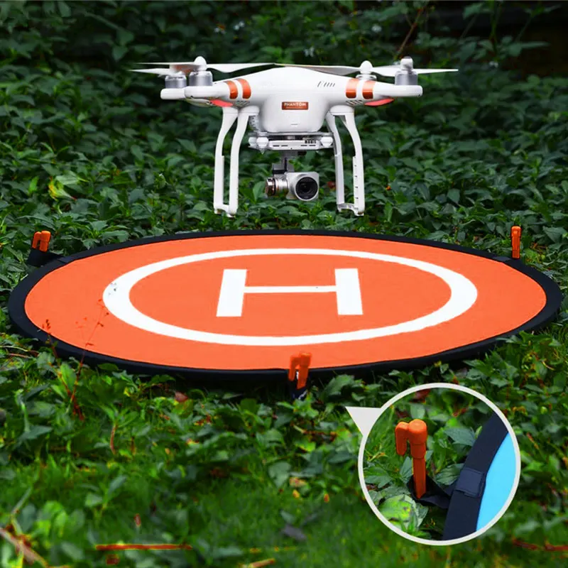Универсальный 55 см быстро складывающаяся посадочная площадка FPV Дрон парковка фартук складывающийся коврик для Spark Mavic Pro FPV гоночного дрона аксессуары