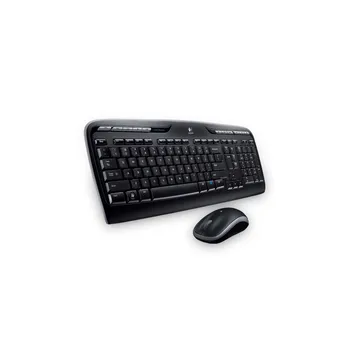 

Logitech MK320 Keyboard RF wireless Arabic Black
