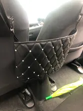 Bag Handbag-Holder Seat Back-Organizer Mesh Goods-Storage Automotive Large-Capacity Luxury