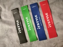 Bandas de resistencia elásticas para entrenamiento de fuerza, lazo de goma para Fitness, gimnasio, Yoga, Pilates