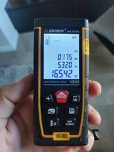 SNDWAY telémetro láser metro de distancia 120m 100m 40m electrónico ruleta buscador de rango trena de láser digital cinta de medir