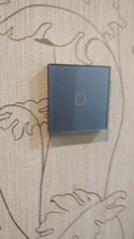 Switch Crystal Glass-Panel Wall-Light Touch-Screen Standard-Touch-Switch Minitiger 1-Gang