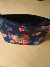 FUDEAM-bolsa de viaje con patrón de pájaro y rosa para mujer, bolsa de almacenamiento de artículos de tocador, organizador de Impermeable bolsa de cosméticos, portátil