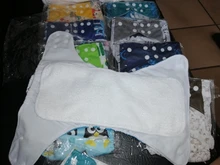 [Simfamily]-Conjunto de pañales para bebé, pañal de tela lavable reutilizable, cubierta ajustable ecológica, 3-15kg