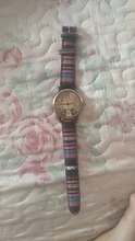 Reloj de pulsera deportivo de cuarzo para hombre y mujer, diseño de película Retro Unisex, con correa de camuflaje militar, de tela vaquera, a la moda, Popular