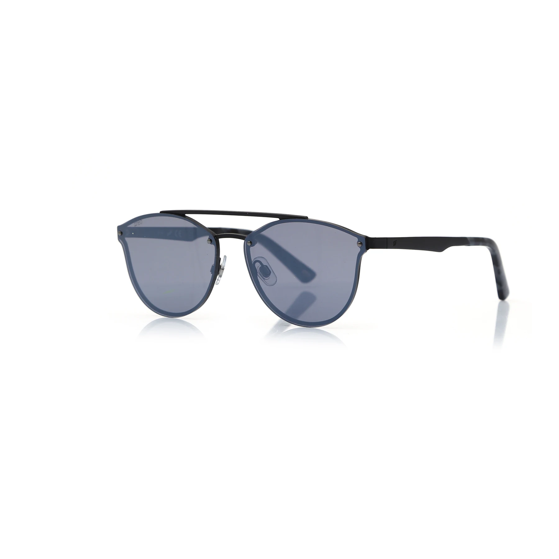 

Men's sunglasses w 0189 02c metal black organic drop aval 59-15-140 web