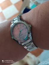 CHRONOS-Relojes de lujo para mujer, pulsera de mano femenina de acero inoxidable con diamantes de imitación, reloj de negocios con movimiento de cuarzo japonés, correa de 200mm, resistente al agua