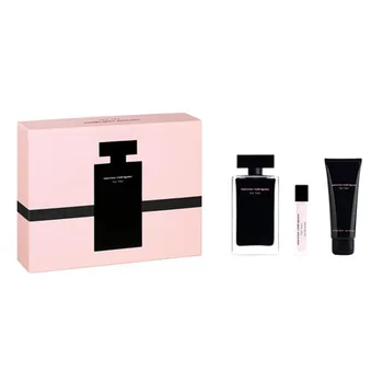 

NARCISO RODRIGUEZ FOR HER EAU OOF TOILETTE 100ML VAPORIZER + LOTION PERFUMED BODY 75ML + SPRAY 10ML VAPORIZER