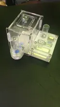 Mini granja de hormigas acrílicas para escalada, nido de hormigas para Taller, rayas horizontales, para caza