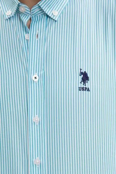 U.S. POLO ASSN. Мужской тканый гомлек - Цвет: Синий