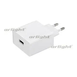023248 Блок питания ARDV-24-5V-USB FAST(Quick Charge, 3A, 24W, White) ARLIGHT