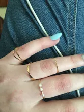Anillos de perlas de imitación para mujer, joyas geométricas de onda redonda de Color dorado, conjunto de anillos abiertos para dedos, joyería para fiesta y boda, 1/3/5 Uds.