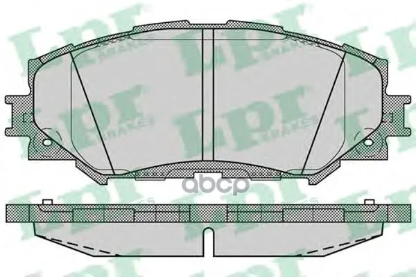 Колодки Тормозные Toyota Auris 1.4-1.6 07-/Corolla 1.4 07-/Rav 4 06- Передние Lpr 05p1258 Lpr арт. 05P1258