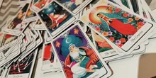 Juego de 78 tarjetas de adivinación de Tarot oculto, cartas de oráculo, tablero de naipes de fiesta familiar, Solomonic antiguo Magickal