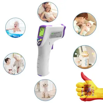 

INFRARED thermometer INNJOO DIGITAL non contact INFRARED forehead thermometer for measuring-LCD DISPLAY-does not contain BATTERY 9V