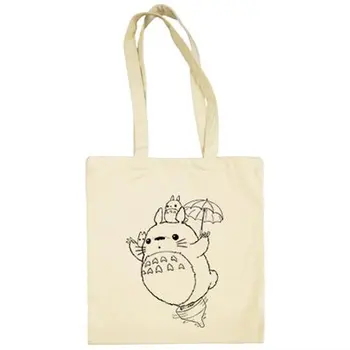 

Cloth bag Chibi Kawaii Totoro lineart spoof