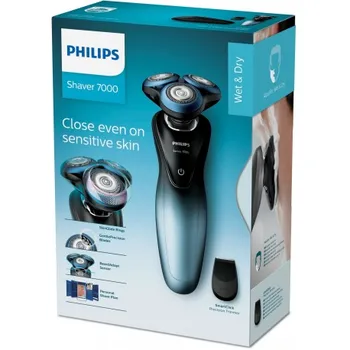 

Rechargeable Electric Shaver Philips S7930/16 Bluetooth 4.1 Black Blue
