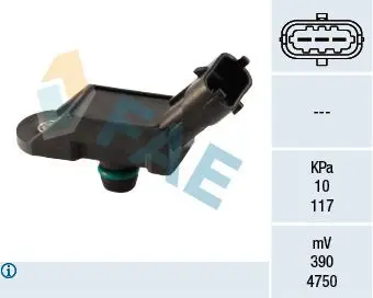 Датчик давления воздуха Fiat Doblo/Grande Punto/Idea/Linea, Lanc
