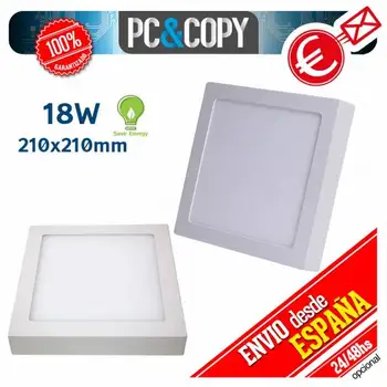 

Ceiling Plafon LED Panel surface 18W White Light Square 210mm Downlight