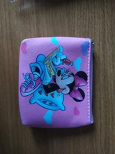 Monedero de dibujos animados de princesa de Disney para niños, monedero de sirena, Frozen, Elsa, monedero, billetera de felpa de Mickey