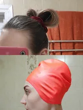 Swimming-Caps Ear-Protect Long-Hair Adults Waterproof Silicone Women Natacion Large Badmuts