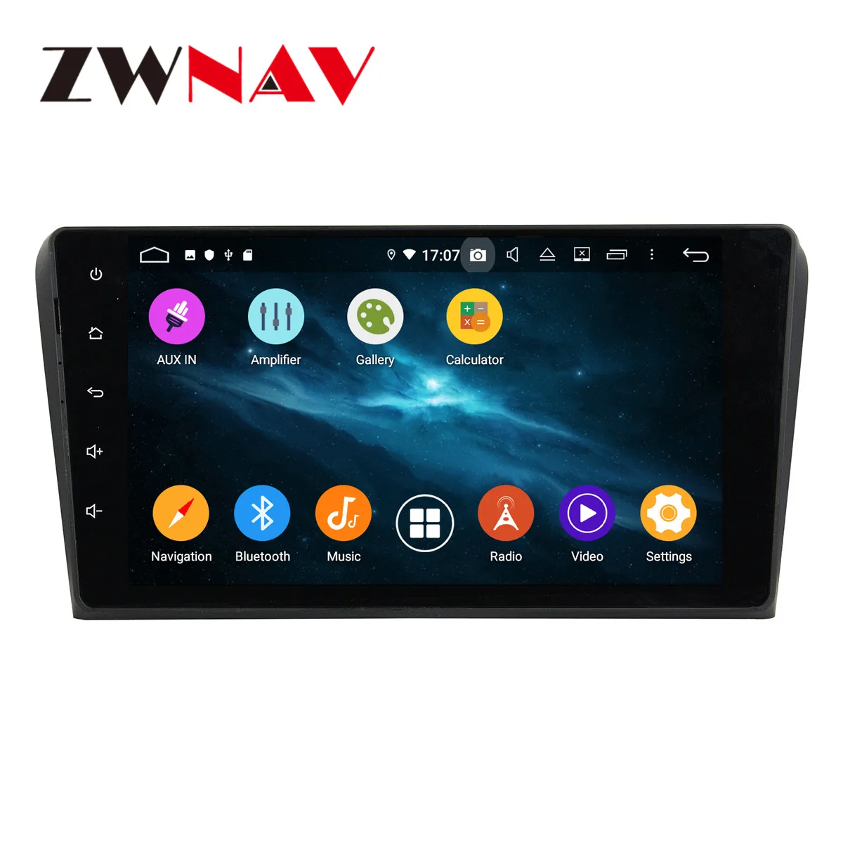 Android 9 4+ 64G DSP ips Автомобильный плеер gps навигация для MAZDA 3 2004-2009 головное устройство мультимедийный Кассетный плеер рекордер
