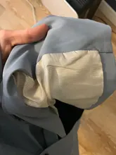 Gabardina larga con doble botonadura para mujer, abrigo ajustado con cinturón, ropa de primavera otoño