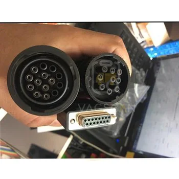 

9 Pin Plus 14 Pin Y diagnostic cable for ET Comm 3 adapter kit ET3 Communication adapter III excavator diagnostic tool