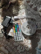 Tape Diode Led-Light Rgb Strip Ir-Controller-Adapter Flexible Ribbon Stripe 5050 2835