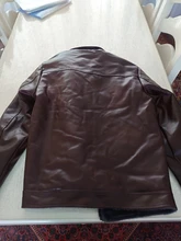 LOVZON-Chaqueta de piel sintética para hombre, abrigos de marca de alta calidad, prendas de vestir de negocios, forro polar, para invierno, 5XL