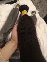 Yaki-extensiones de pelo ondulado brasileño, cabello humano brasileño de 1 / 3 / 4 mechones, Extensiones de Cabello 100% Remy, envío gratis