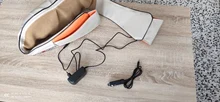 Masajeador eléctrico Shiatsu con forma de U para espalda, cuello, hombros, cuerpo, infrarrojos, calentador, 4D, para coche/casa