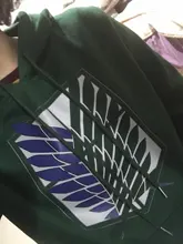 Sudadera con capucha de Anime para mujer, ropa de calle de manga larga con capucha de Attack on Titan, Harajuku, deportiva, verde, Unisex, G1, 2020