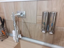 Lotion Soap-Dispenser Shampoo Wall-Mounted Hotel Bathroom Stainless-Steel New