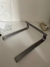 Soporte para laptop,soporte portátil,soporte laptop,soporte portatil,Soporte de aluminio ajustable para ordenador portátil, soporte de apoyo para Macbook Pro, soporte de enfriamiento para ordenador vertical