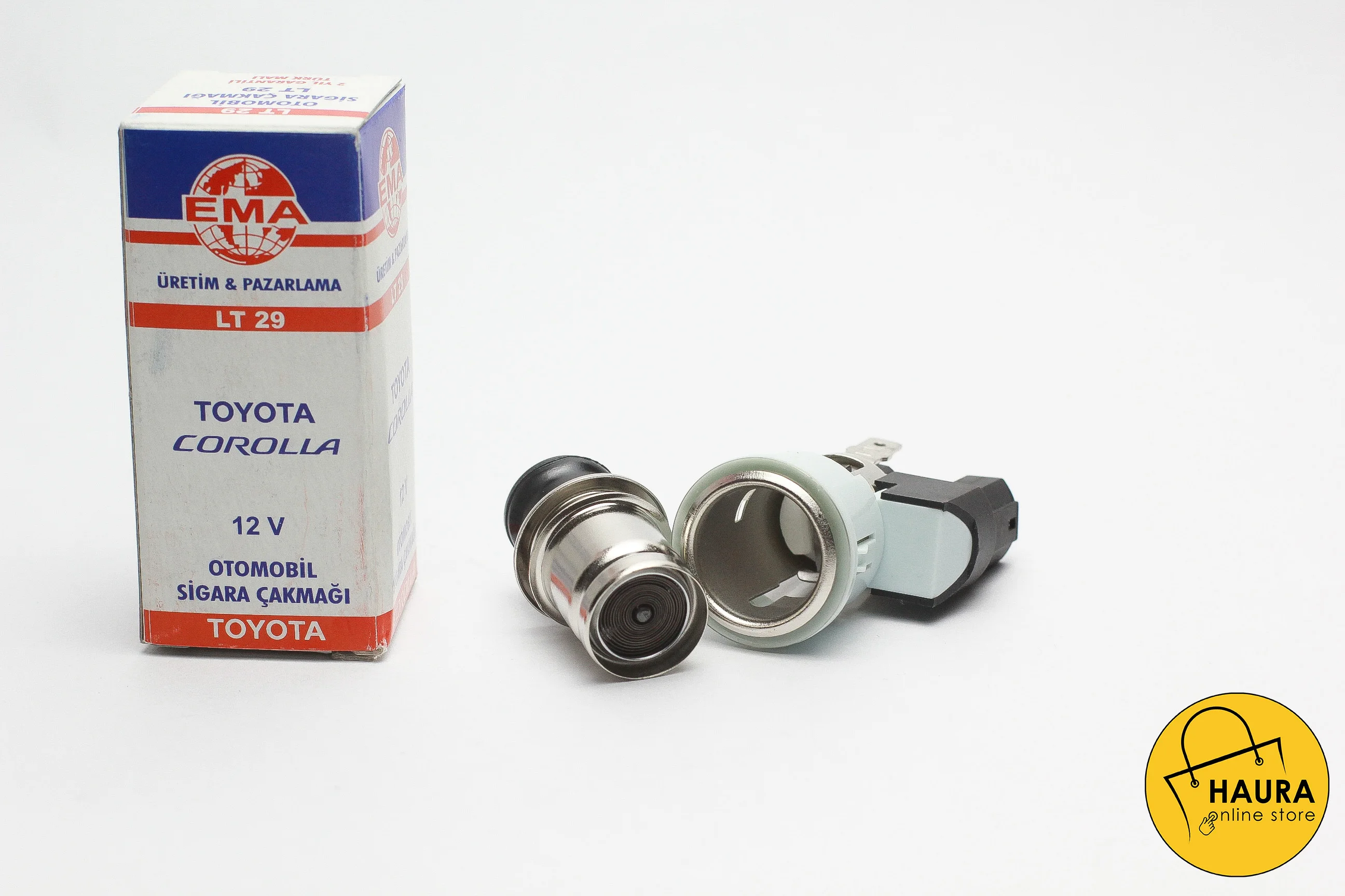 

Auto Cigarette Lighter for TOYOTA COROLLA 12 Volt Model and Outer Chamber with Cable | Free Shipping