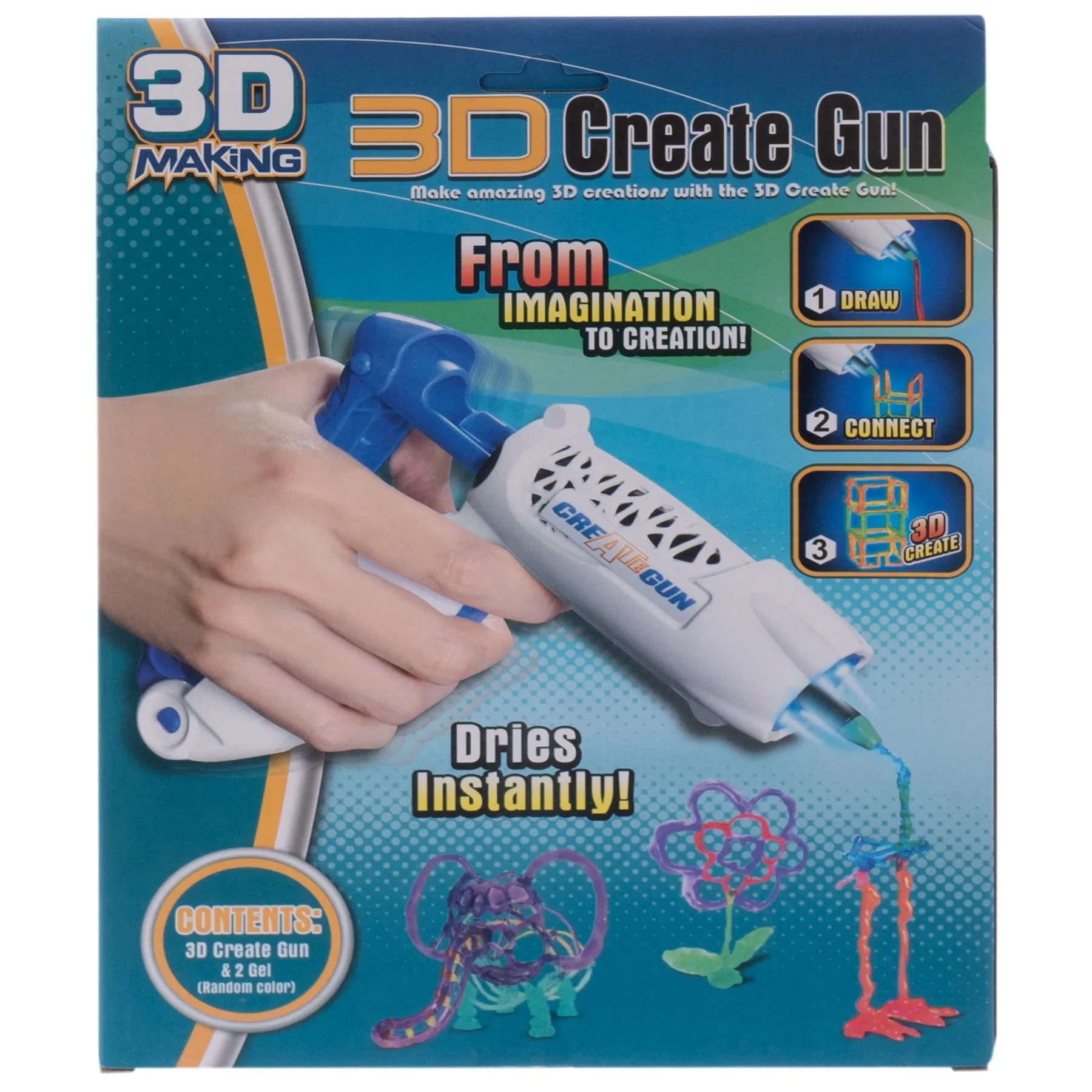 3D-ручка детская пистолет