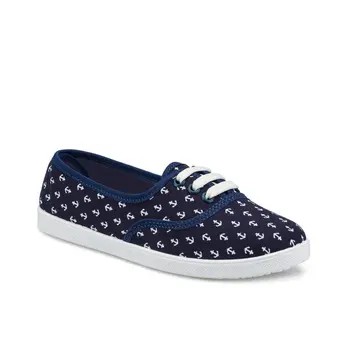 

FLO 315593D.Z Navy Blue Women 'S Slip On Shoes Polaris