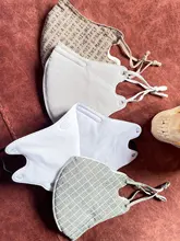 Mascarilla Vintage lavable ajustable, mascarilla facial de algodón y lino a prueba de viento, máscaras para exterior, mondkapjes wasbaar