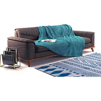 

A.S.T Topdağı Textile Wooden Shell Non-Slip Seat Cover, Sofa Shawl,Home,Office,Decoration,Accessory,Quality,Useful,Vivid,Design