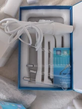 Electrodo de alta frecuencia para máquina Facial, tubo de cristal, varita para acné, cuidado de la piel, removedor de acné, estiramiento Facial de alta frecuencia para Spa