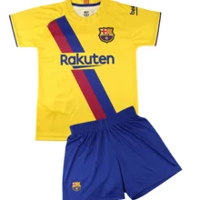 Child Shirt Kit& Pant Away Kit-FC Barcelona-Replica Authorized-Players-Champions City