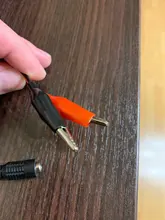 Alligator Clips Jack-Connector Power-Cable Crocodile-Wire Female 12V DC Voltage